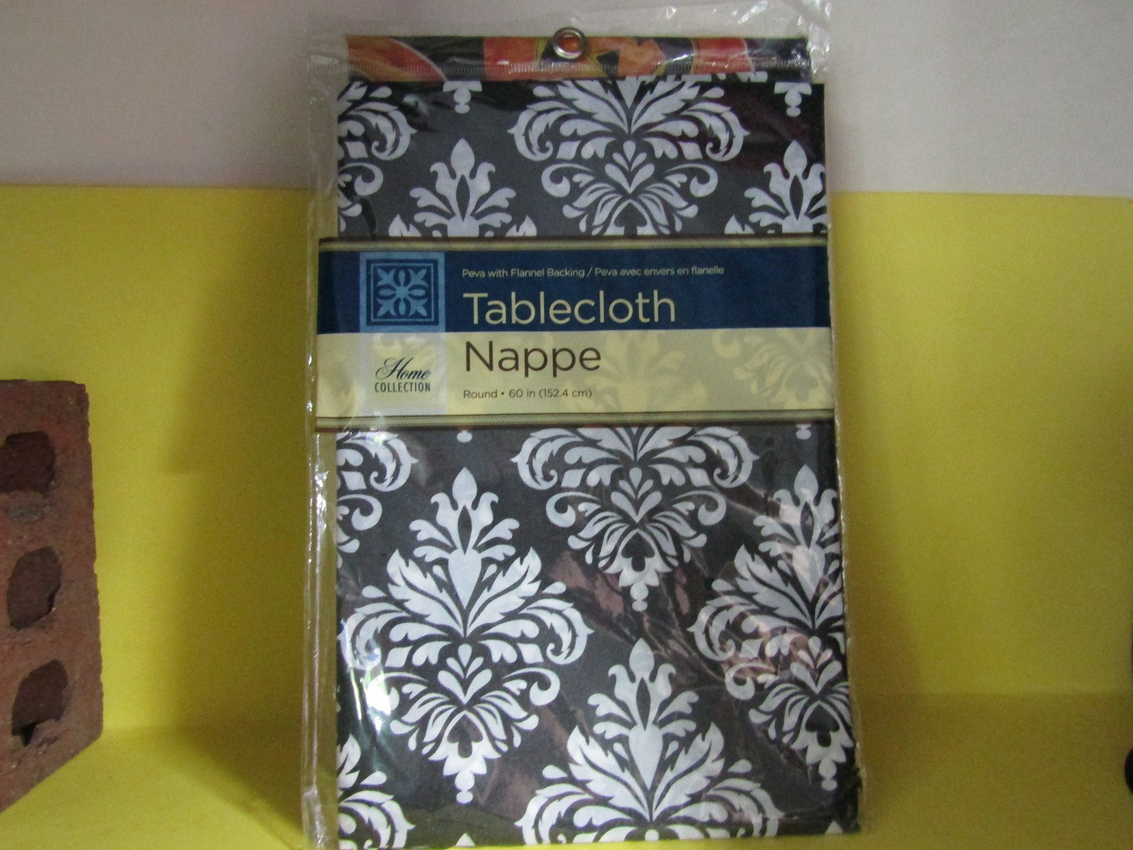 Home Collection Vinyl Peva Tablecloth Size 60 Inch People Fast Free Shipping gallery