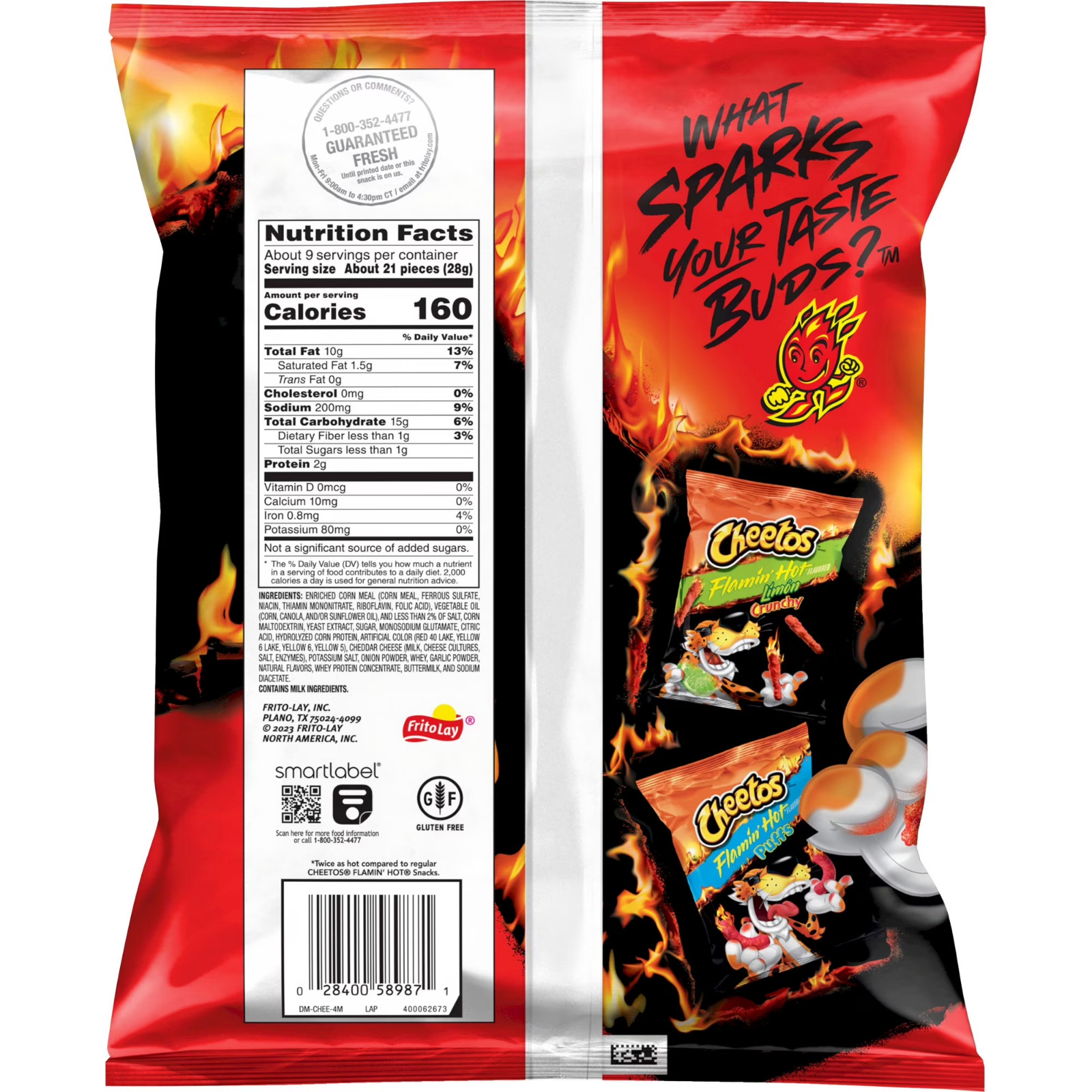 Cheetos XXTRA Crunchy Chips in Hot Cheese Flavor, 8.5 oz Bag (Packaging May Vary gallery