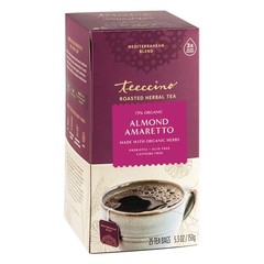 Teeccino Herbal Tea – Almond Amaretto – Rich & Roasted Herbal Tea That’s Caffein