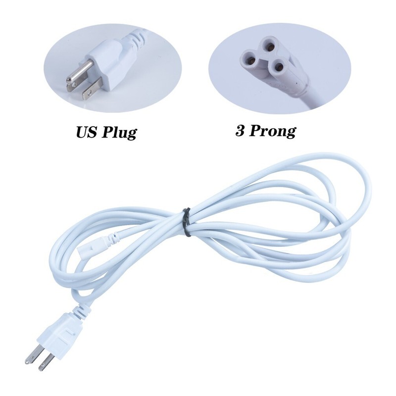 2 PACK 10FT POWER CABLE no Switch T8 T5 Integrated LED Tube Light Replacement gallery