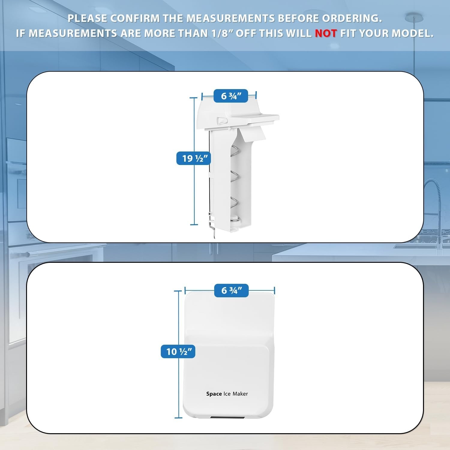 ICE BUCKET TRAY Compatible with Samsung Refrigerator DA97-05239E gallery