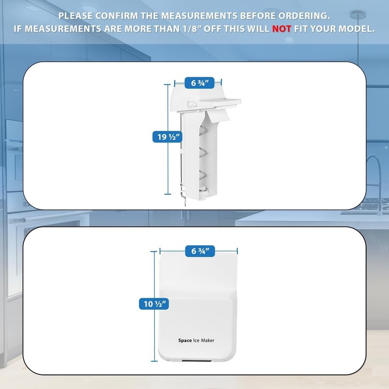 ICE BUCKET TRAY Compatible with Samsung Refrigerator DA97-05239E gallery