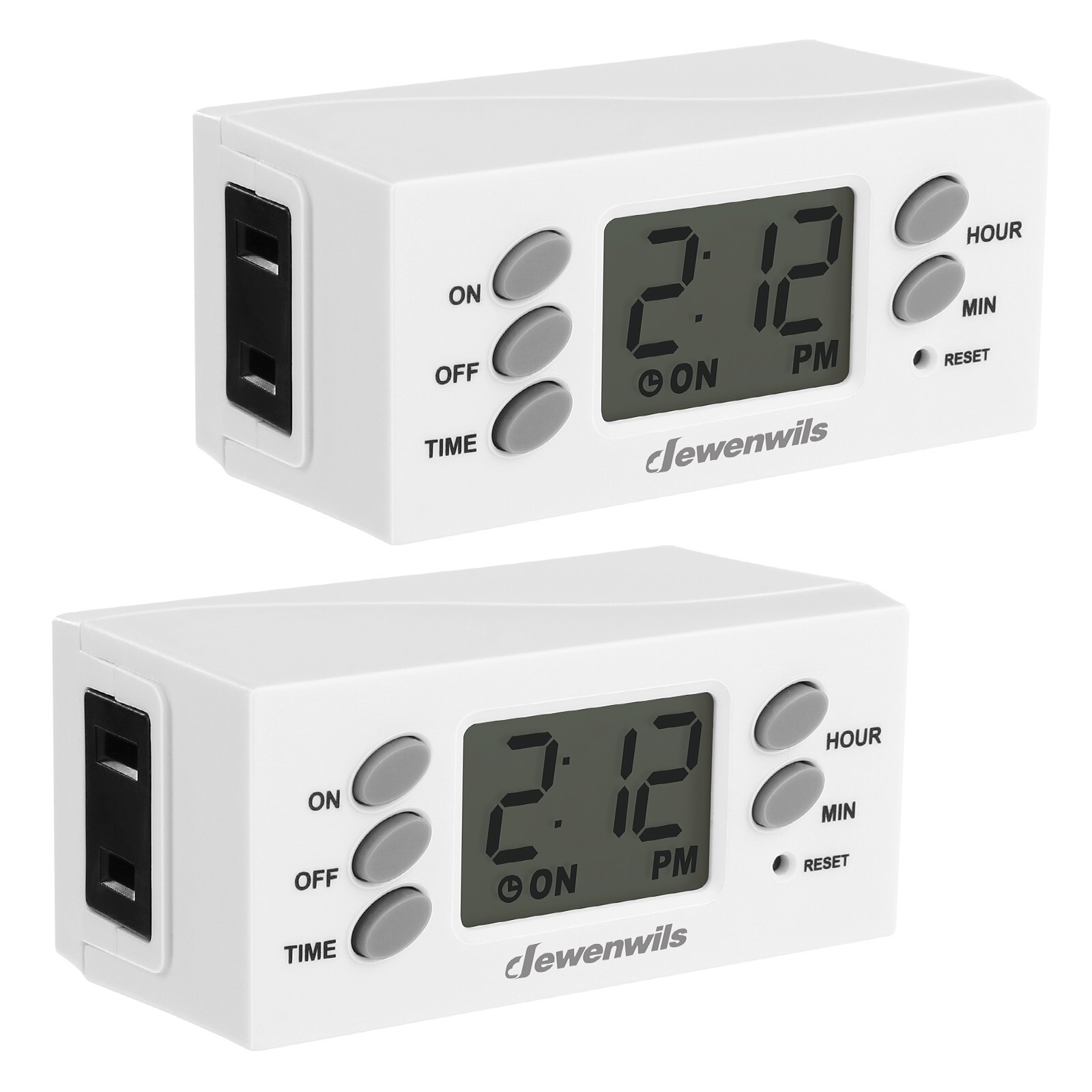 DEWENWILS Light Timer, Digital Programmable Plug in Timer Switch with 1 Outlet gallery
