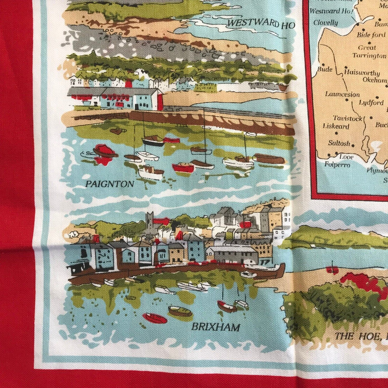 Devon Glorious Devon ( New Vintage Tea Towel ) gallery