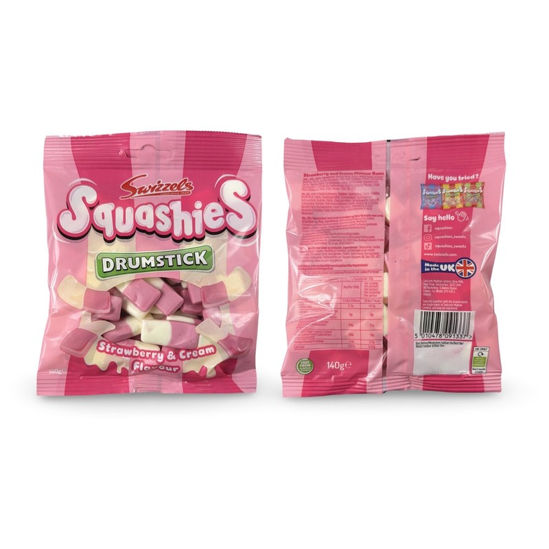Swizzels Squashies Imported Candy – 100 g Bag | Choose Flavor | Soft & Squishy S gallery