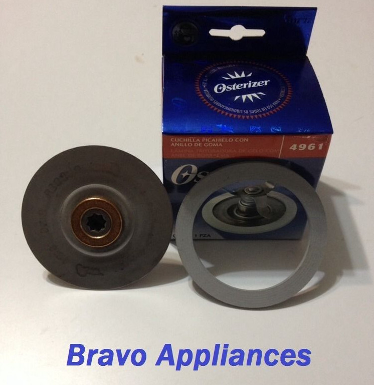 Genuine Oster Blender Blade and Jar Base Cap with Sealing Ring Gasket New gallery