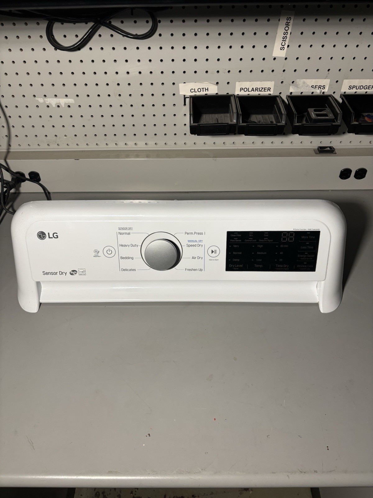 OEM LG DRYER CONTROL PANEL MGC65099501 WITH INTERFACE EBR86268001 gallery