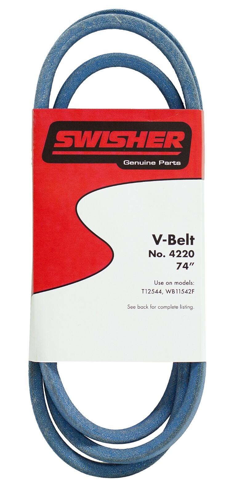 4220 - Swisher Replacement 74 in. Blade Belt for 44 in. Trailmowers gallery