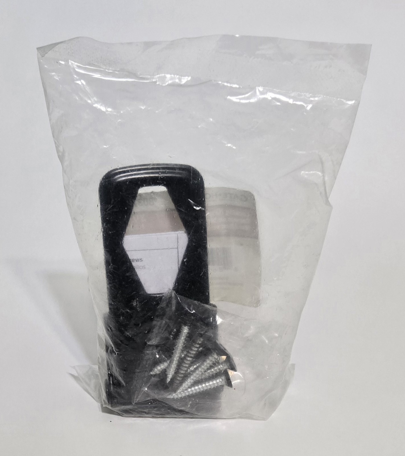 Gate House 3 1/2" Black Locking Safety Hasp w/2 Keys 803707 NOS Shed Cabinet gallery