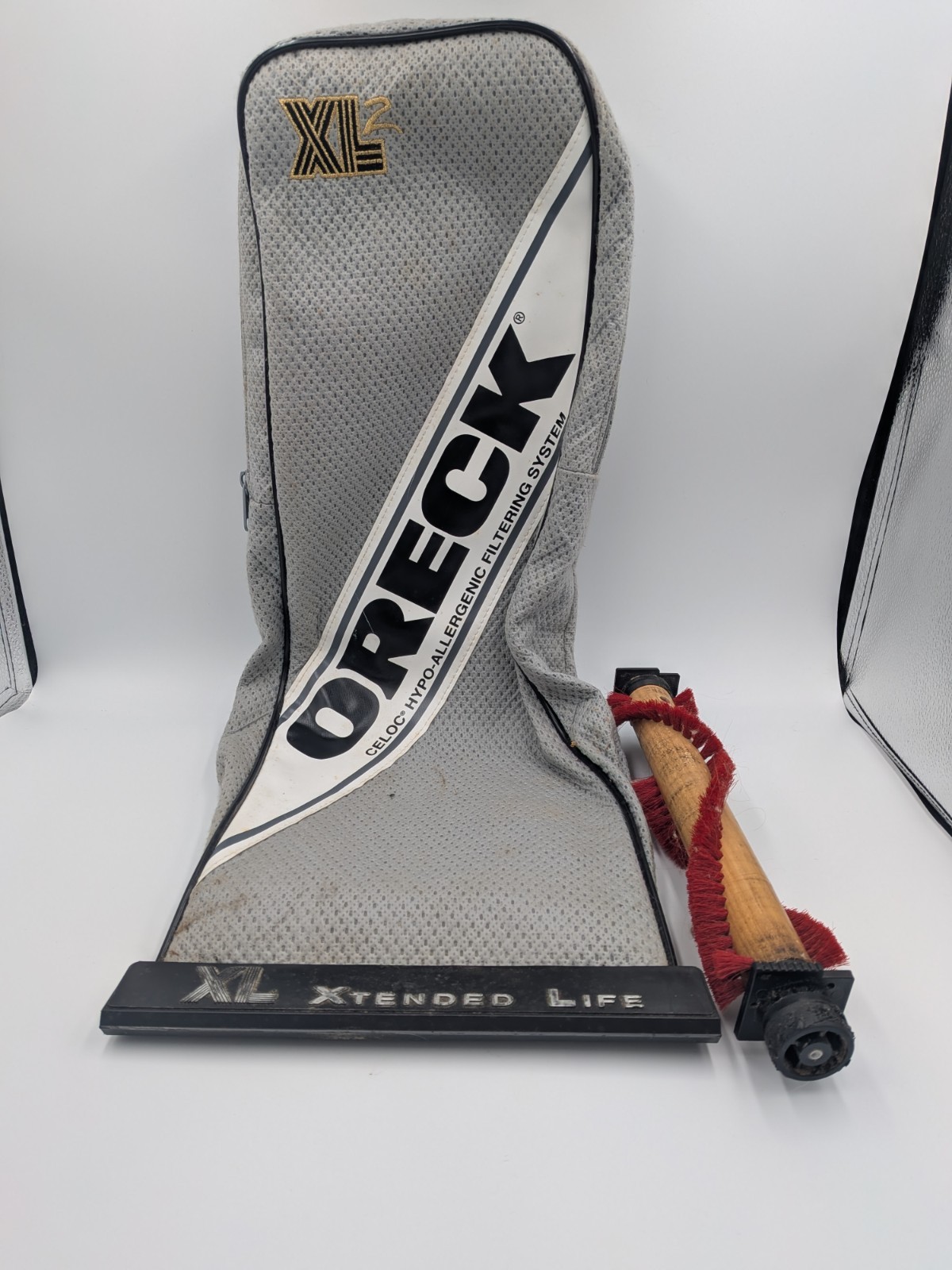 Oreck XL2 Outer Fabric Bag & Docking Station + BONUS Parts Brush Roll and 1 Bag gallery