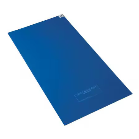 Condor 6Gra9 Disposable Tacky Mat, Polyethylene, 1.5 Mil Thick, 26 In W X 45 In