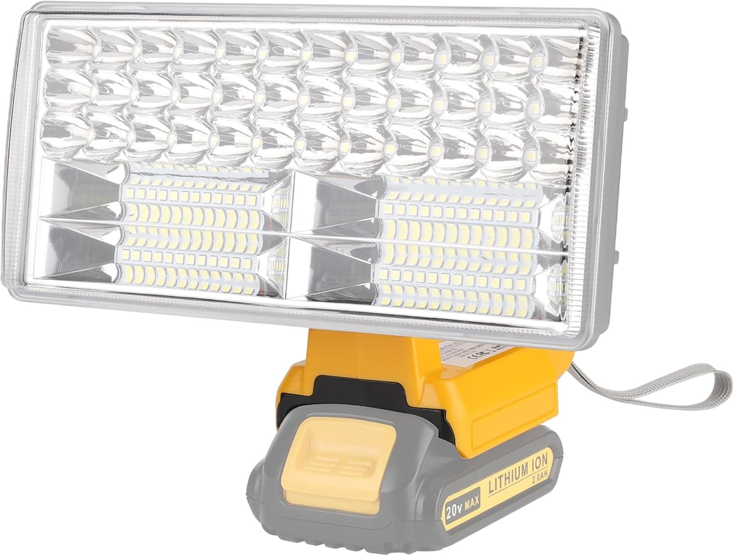 20V Light for Dewalt 20V Max Lithium-ion Battery 40W 4200LM 35W 30W Flashlight gallery