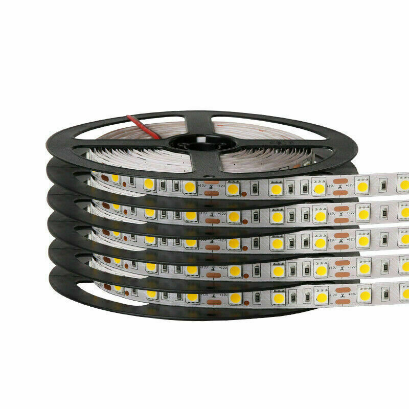 16FT LED Strip Light 3528 SMD RGB 300Leds Waterproof IR Controller 12V ROPE US gallery
