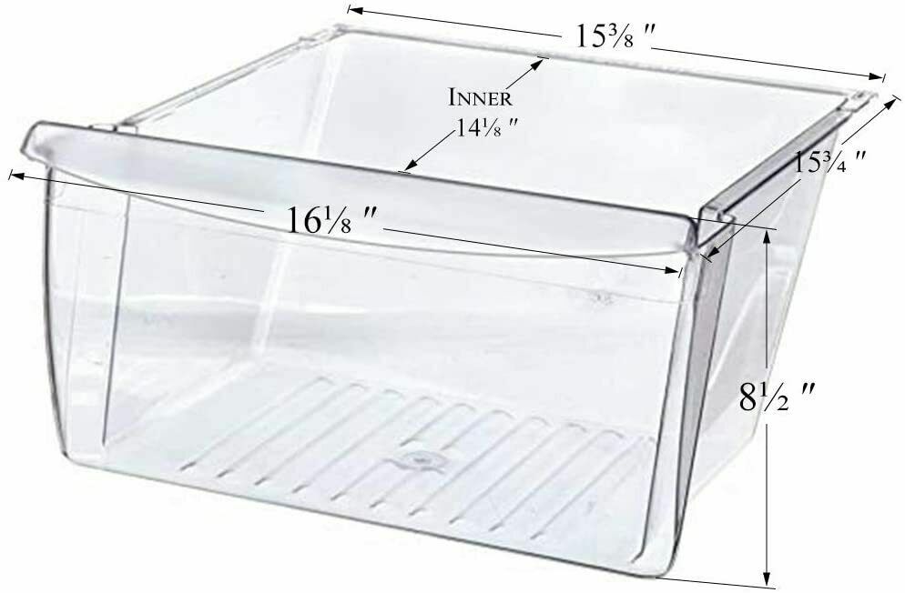 240351207 Bottom Crisper Drawer for Frigidaire FFHS2611PF4 FFHS2622MSYA PS430022 gallery
