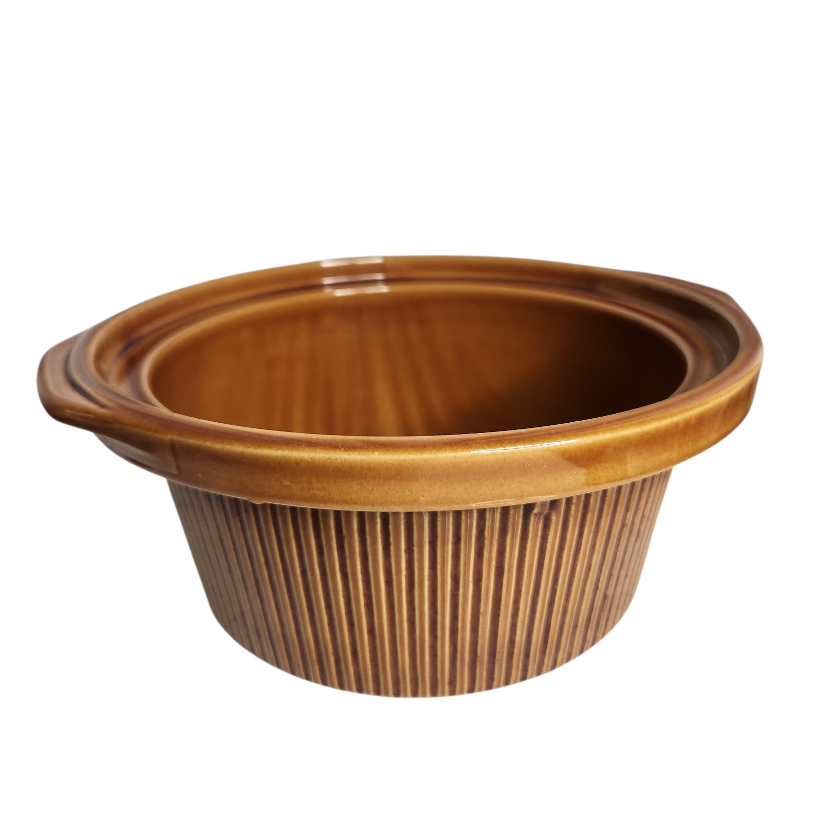 Rival D-256-762 Crockpot Slow Cooker Replacement Part Brown Insert 2qt gallery