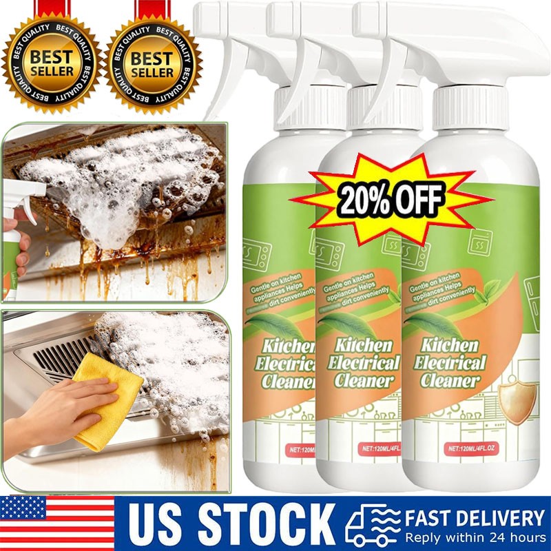 120ML Electrolyzed Ion Kitchen Cleaner Spray, Cleanse Kitchen Appliance Cleaner gallery