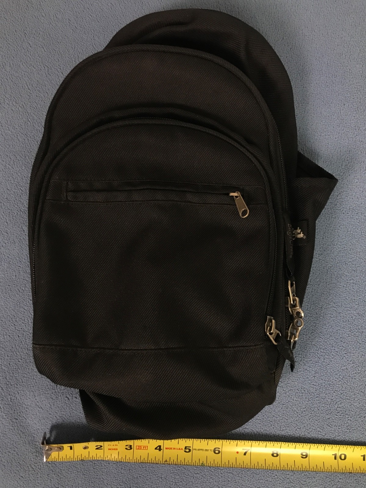 Eagle Creek Black Mini Backpack Unisex Adjustable Shoulder Straps Many Pockets 5