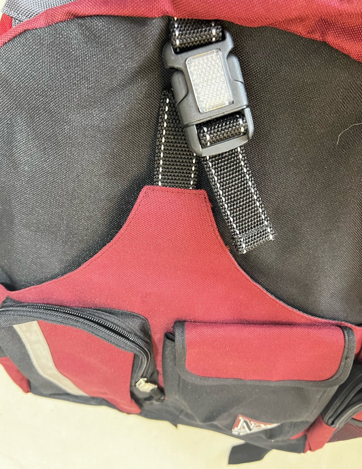 Northwest Territory Red Full-Size Backpack – Multiple Pockets & Storage 5