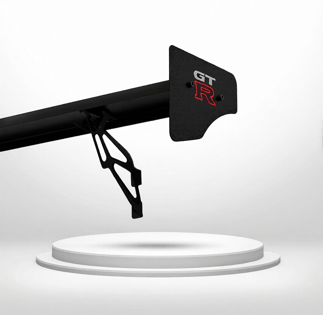 GTR Car Wing Spoiler Wall Shelf - Automotive Garage Man Cave, Garage Decor, Gift gallery