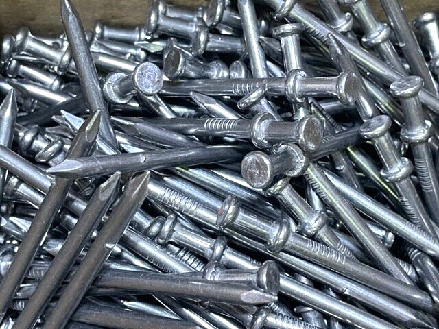 Nails Grip Rite 12D 2 7/8" Bright Duplex FREE SHIPPING 5 LBS gallery