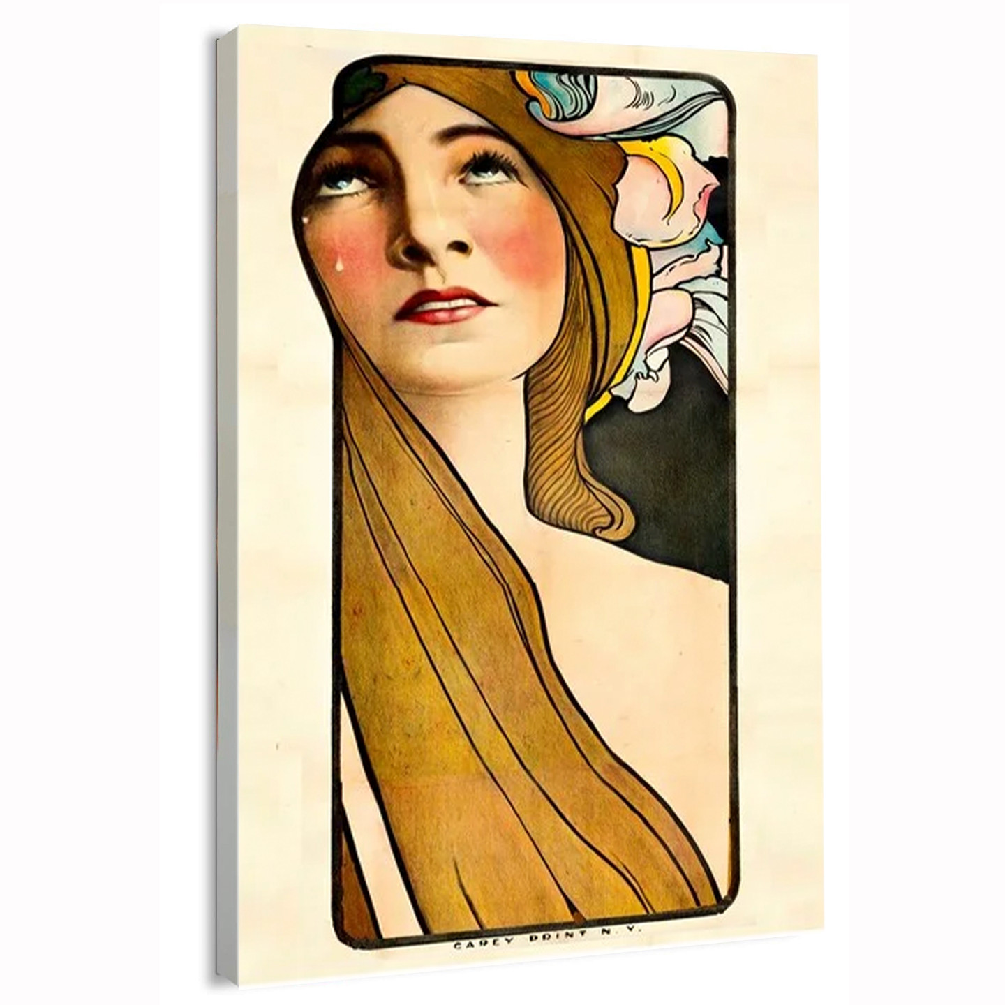 1914 Alphonse Mucha - Sarah Bernhardt Movie Poster or Canvas gallery