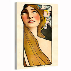 1914 Alphonse Mucha – Sarah Bernhardt Movie Poster or Canvas