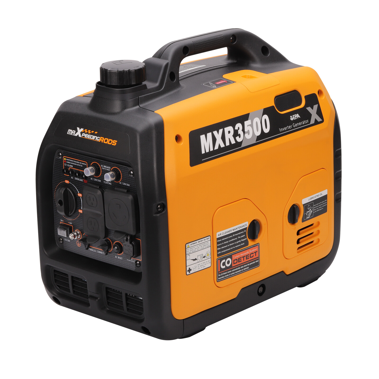 Gas Powered Silent Inverter Generator Portable 3500W Ultralight Parallel Ready gallery