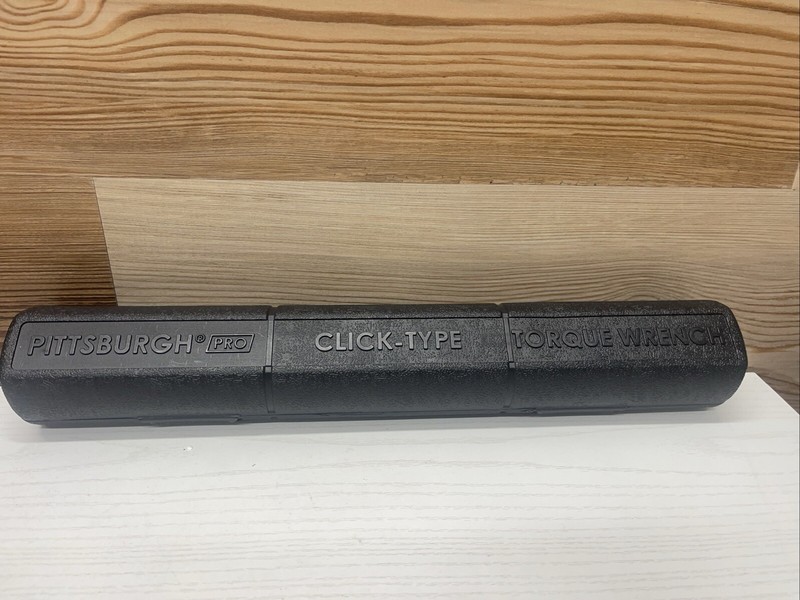 Pittsburgh Pro Click-Type 3/8" Torque Wrench With Storage Case gallery