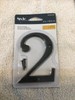 Style Selections House Number Two ( 2 ) Black 4 in / 10,16 cm gallery