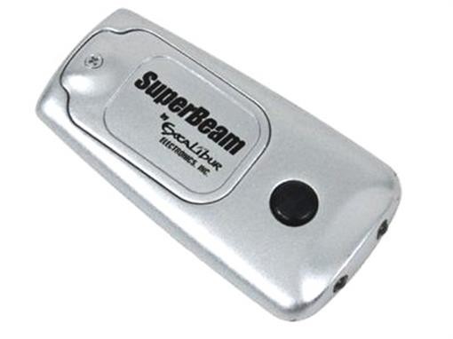LOT 50 Stick-On LED Flashlight Excalibur Super Beam cellphone Mini Light Silver gallery