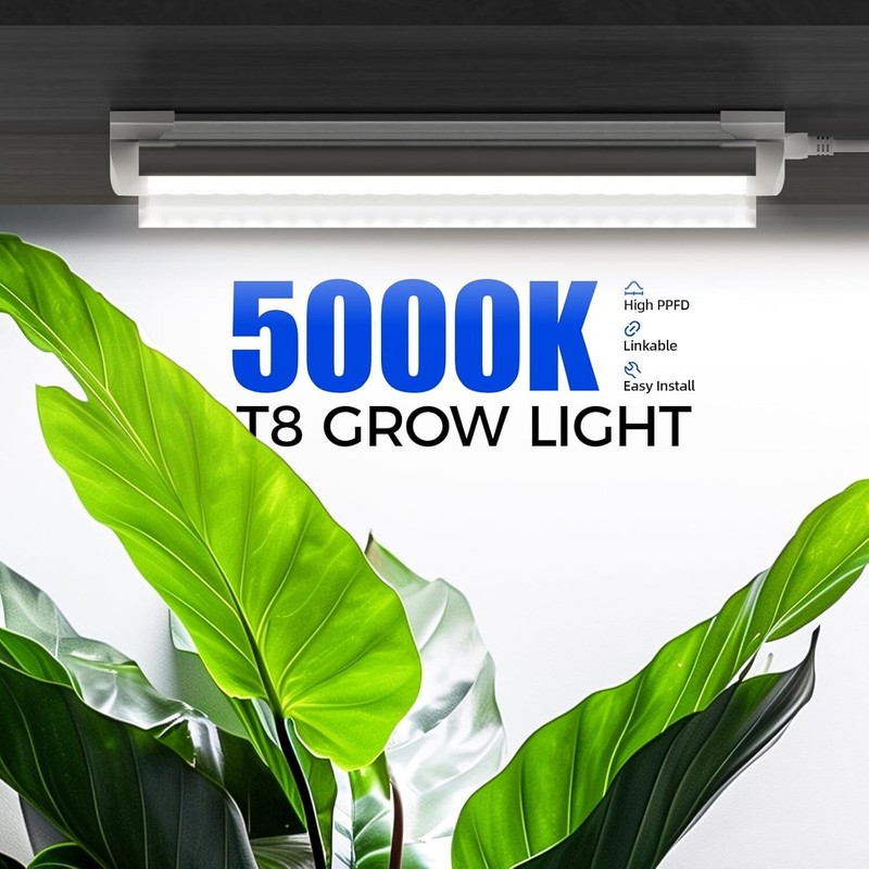 5000K V-Shape Indoor Grow Light Strips - 192 LED, Linkable Plant Lighting gallery