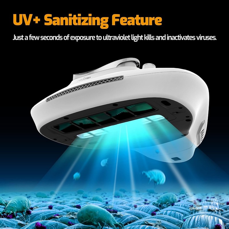 RAYCOP RN UV+ Sanitizing HEPA Allergen Vacuum Removes Dust Mite Bacteria Virus gallery
