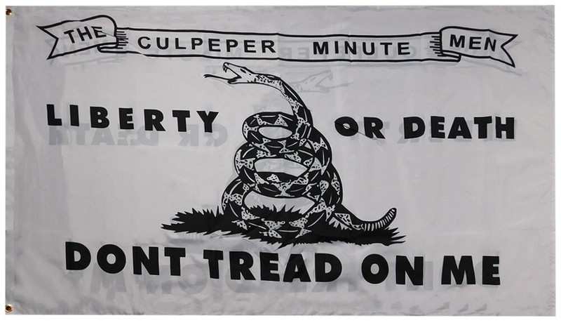 Culpeper Culpepper White 100D Poly Nylon Double Sided 3x5 3'x5' Flag Banner gallery