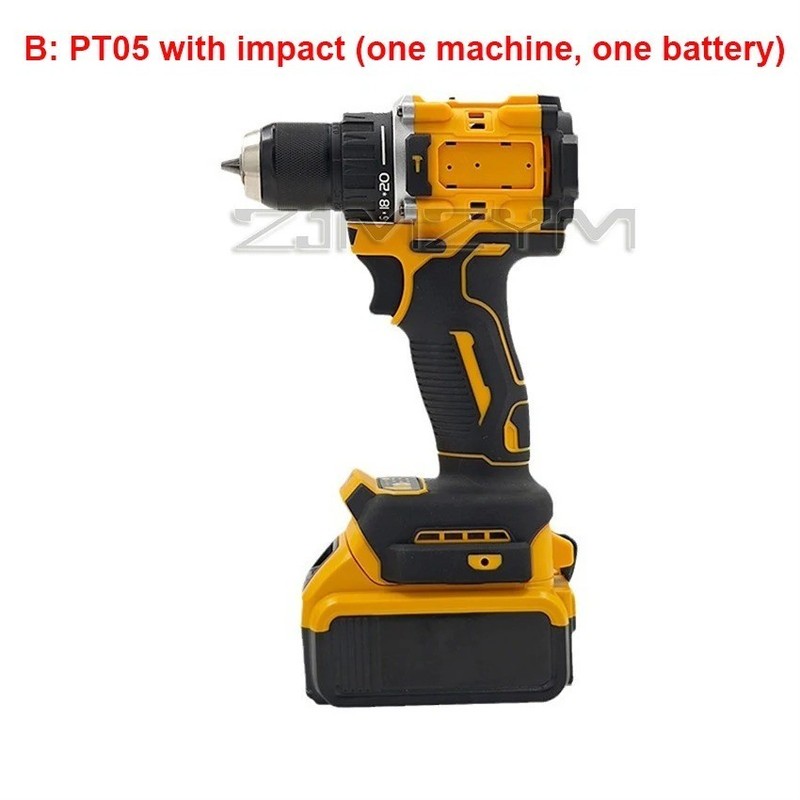 20V DCD805 Cordless Impact Drill Brushless Drill Impact Drill /Driver Kit Tool i gallery