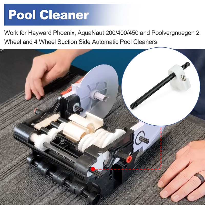 Pool Cleaner Steering Bracket Roller PVXH011SA Fits Hayward AquaNaut 200 400 450 gallery