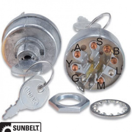 Universal Mower Ignition Switch fits Several Models gallery