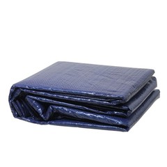 Pool Central 19.4FT Rectangular Gray Swimming Pool Ground Cloth