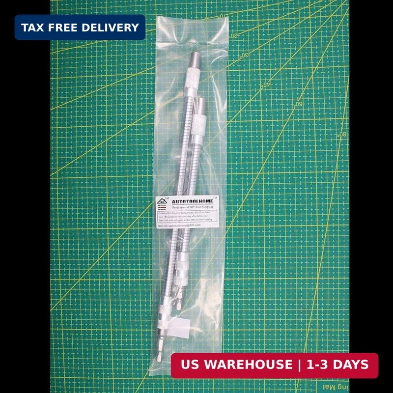 2pc Flexible Extension Drill Bit Holder Flex Shaft Impact Driver for Hand Ratche gallery