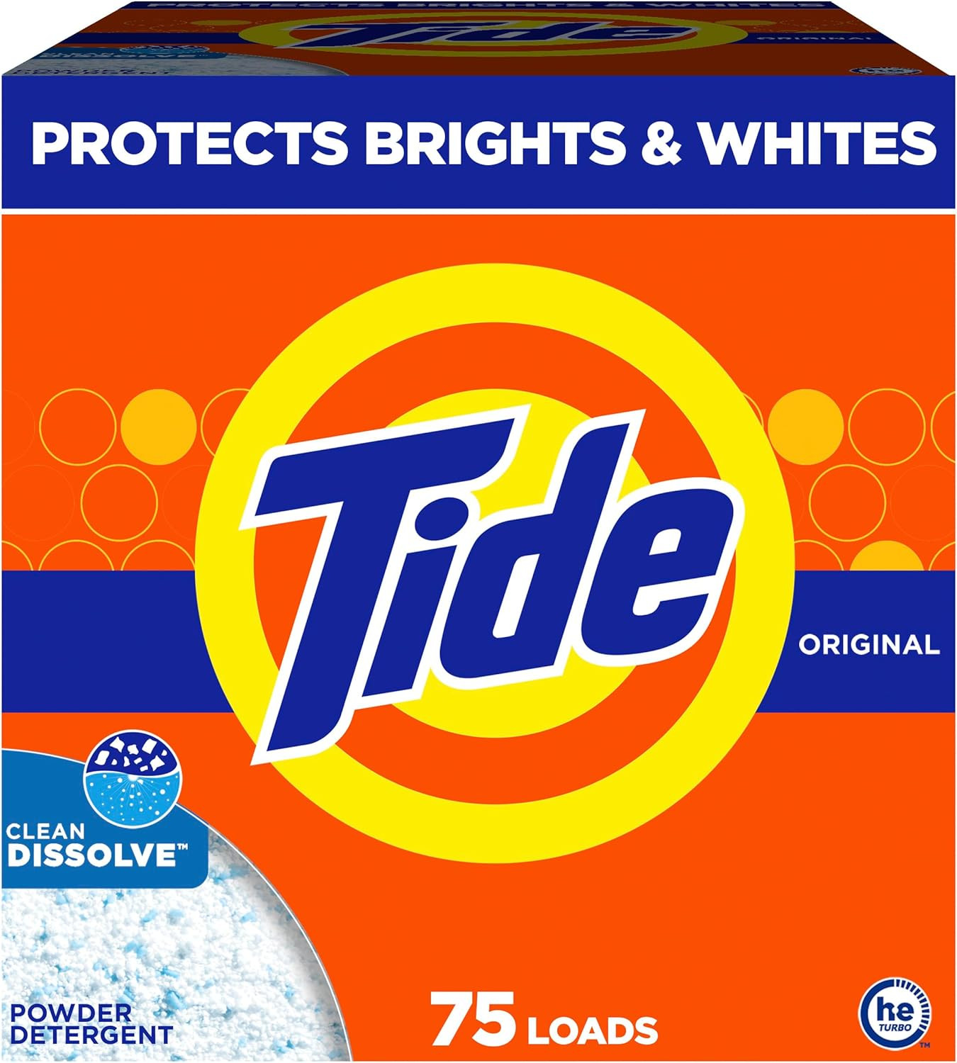 Tide Powder Laundry Detergent, Original Scent, 75 Loads, 85 Oz gallery
