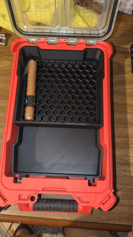 Cigar Humidor Insert V2 with Hygrometer for PACKOUT Compact Organizer (Insert) gallery