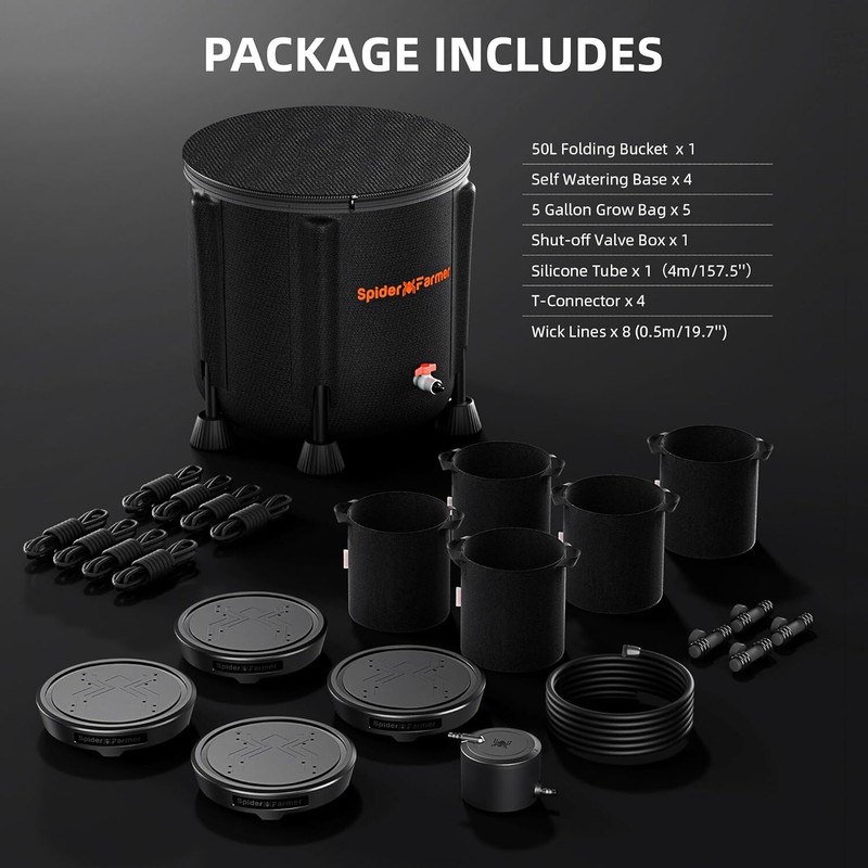 Versatile 4-Pack Auto Watering System: Fit Multiple Pot Sizes with Gravity Feed/ gallery