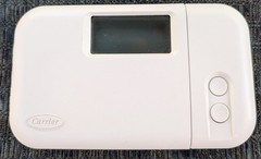 Carrier TSTATCCPRH01-B 7 Day Programmable Thermostat Thermidistat Control