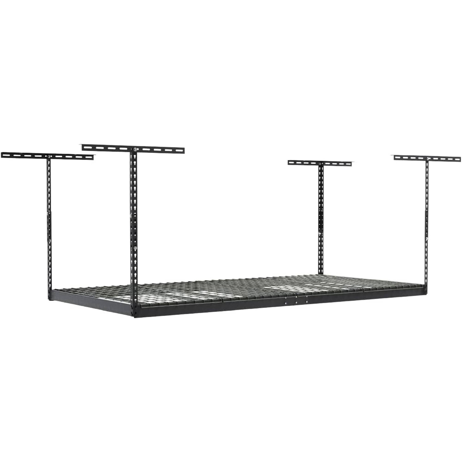 MonsterRax 4'x8' Overhead Storage Rack Holds Up to 500 Pounds, Hammertone (Used) gallery