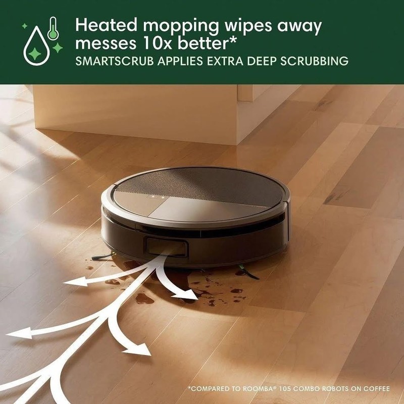 iRobot Roomba Max 705 Combo + AutoWash Dock - PowerSpin Mop, LiDAR Nav- Used gallery