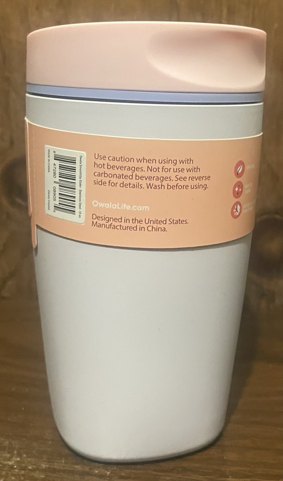 OWALA 12 oz Stainless Steel SmoothSip Spout - Mug Tumbler - Candy Coated - NEW gallery