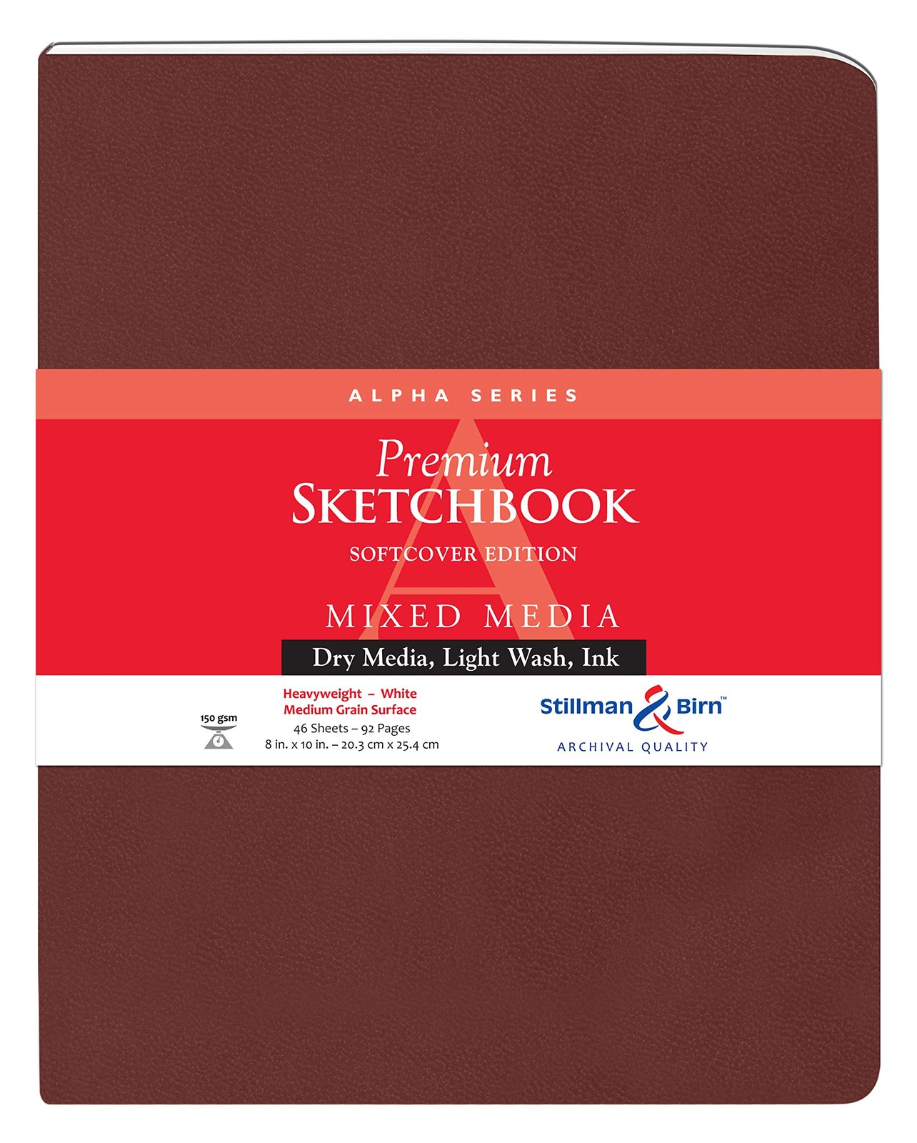 Stillman & Birn Alpha Series - Softcover Sketchbook - Portrait 8 x 10 - 150gsm gallery