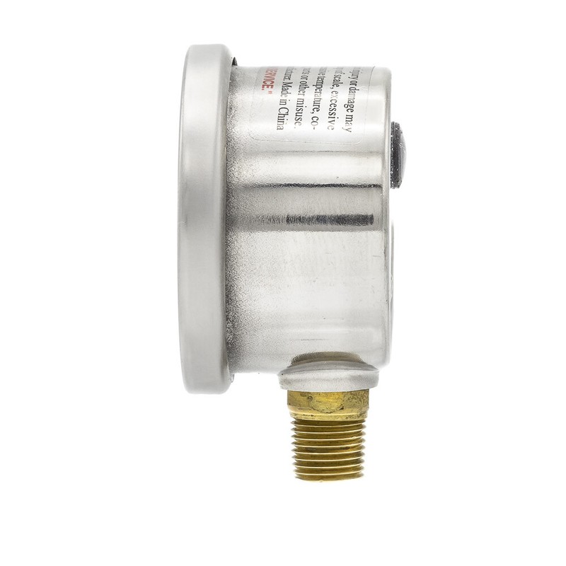 Liquid Filled Lower Mount Pressure Gauge with 1.5" Dial, 0-100 PSI, 1/8"Male NPT gallery