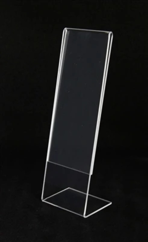 Angled Acrylic Photo Booth Frames 2" x 6" gallery