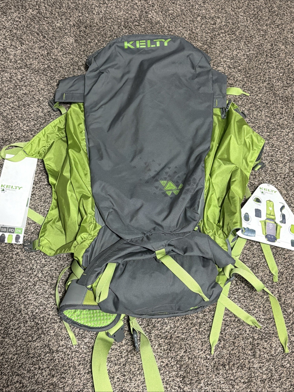 New With Tags: Kelty TraiLogic PK 50 Pack. Size: S/M