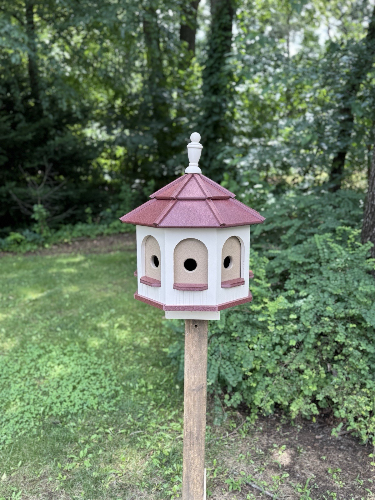 Large Birdhouse | 8 rooms | Poly | Made in USA by the Amish gallery